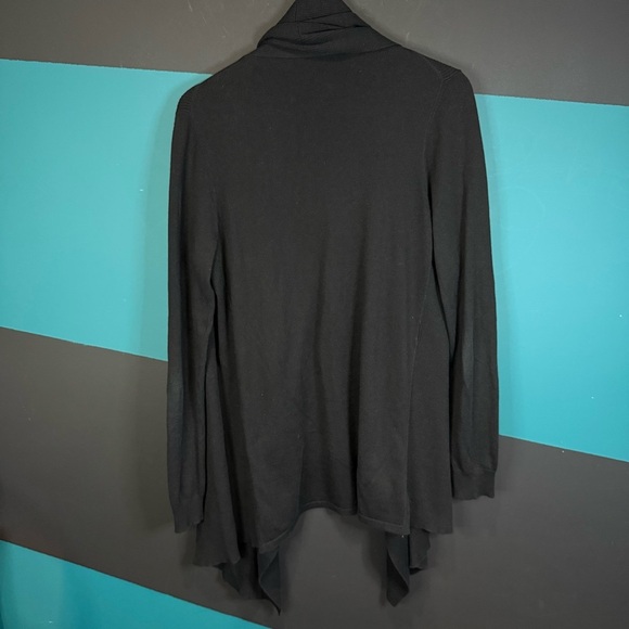 Theory Classic Black Knit Cardigan Cotton & Cashmere blend - Picture 5 of 10